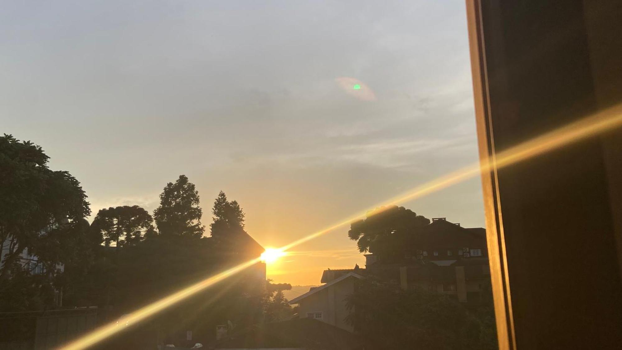 Apartamento no Centro de Gramado - Solar da Encosta Exterior foto