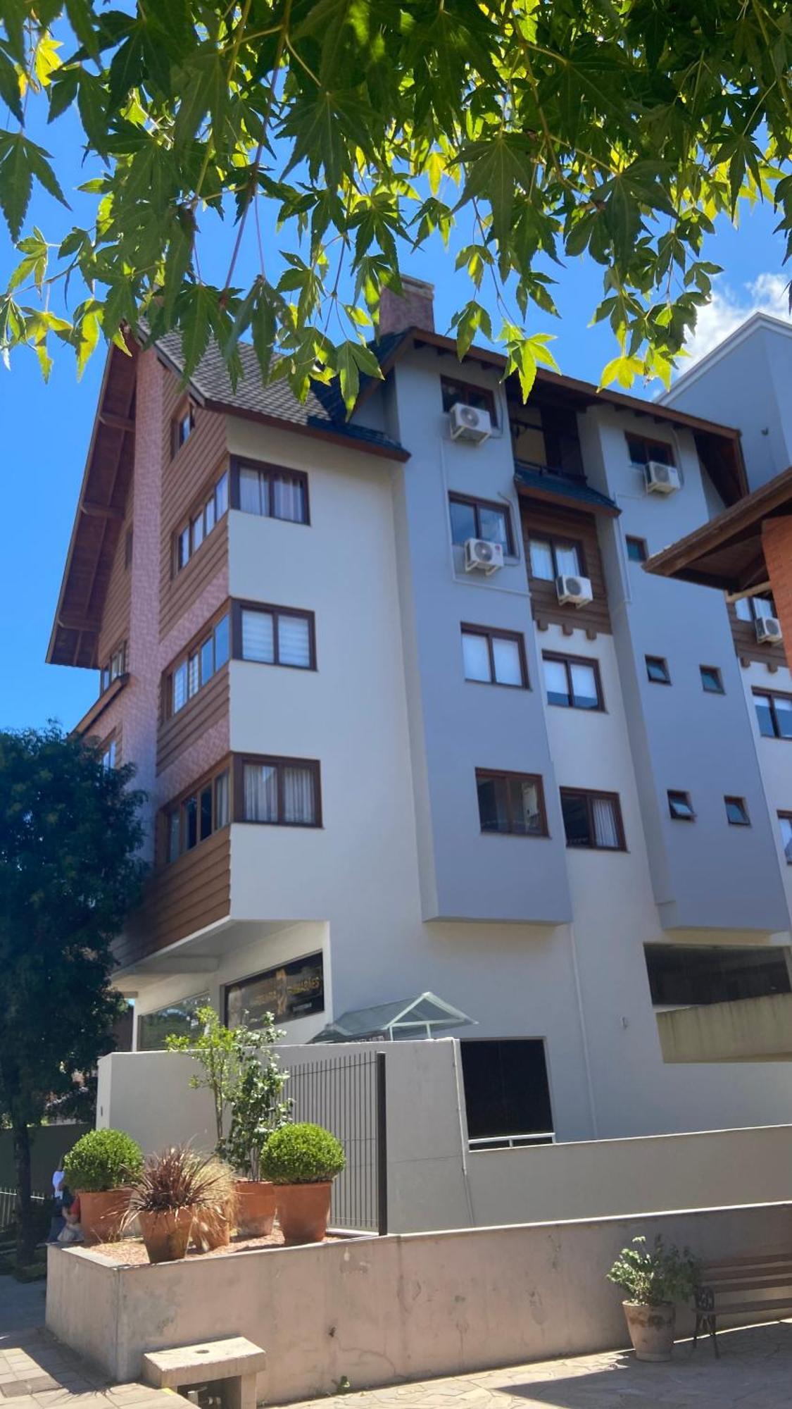 Apartamento no Centro de Gramado - Solar da Encosta Exterior foto